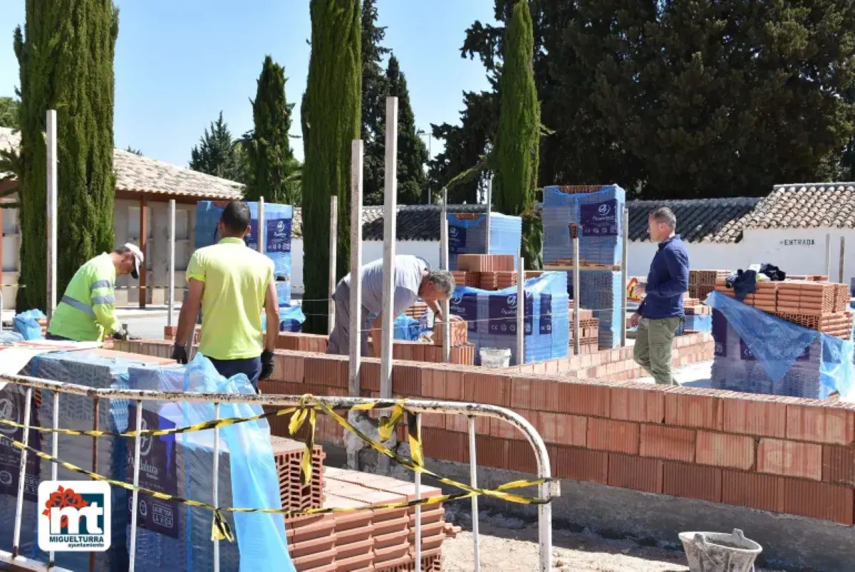 Miguelturra construye 72 nuevos nichos junto a otros trabajos de mejora en el cementerio municipal