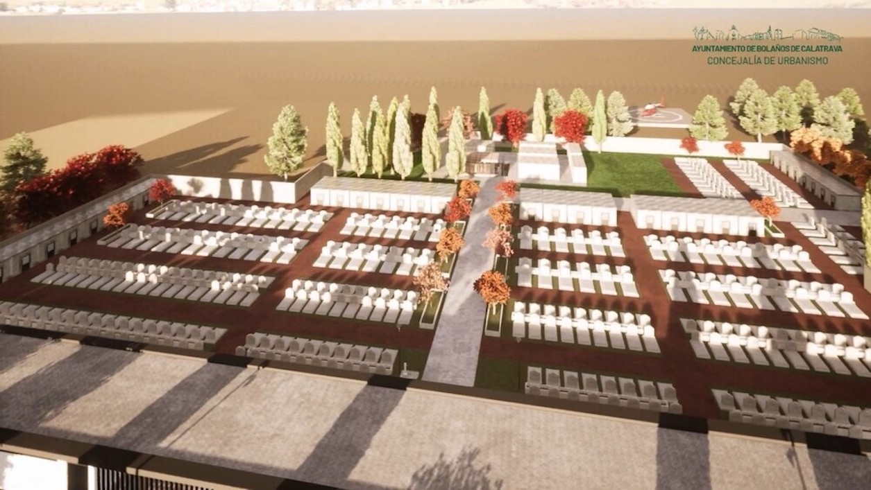 Bolaños de Calatrava presentó el nuevo Parque-Cementerio con capacidad para 200 años