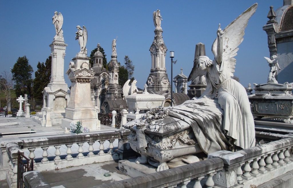 El cementerio de La Carriona sigue en la Ruta Europea de Cementerios Significativos