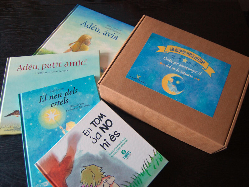 ‘Caja de los adioses’: Una iniciativa del Tanatorio de Badalona para abordar el duelo a través de los cuentos