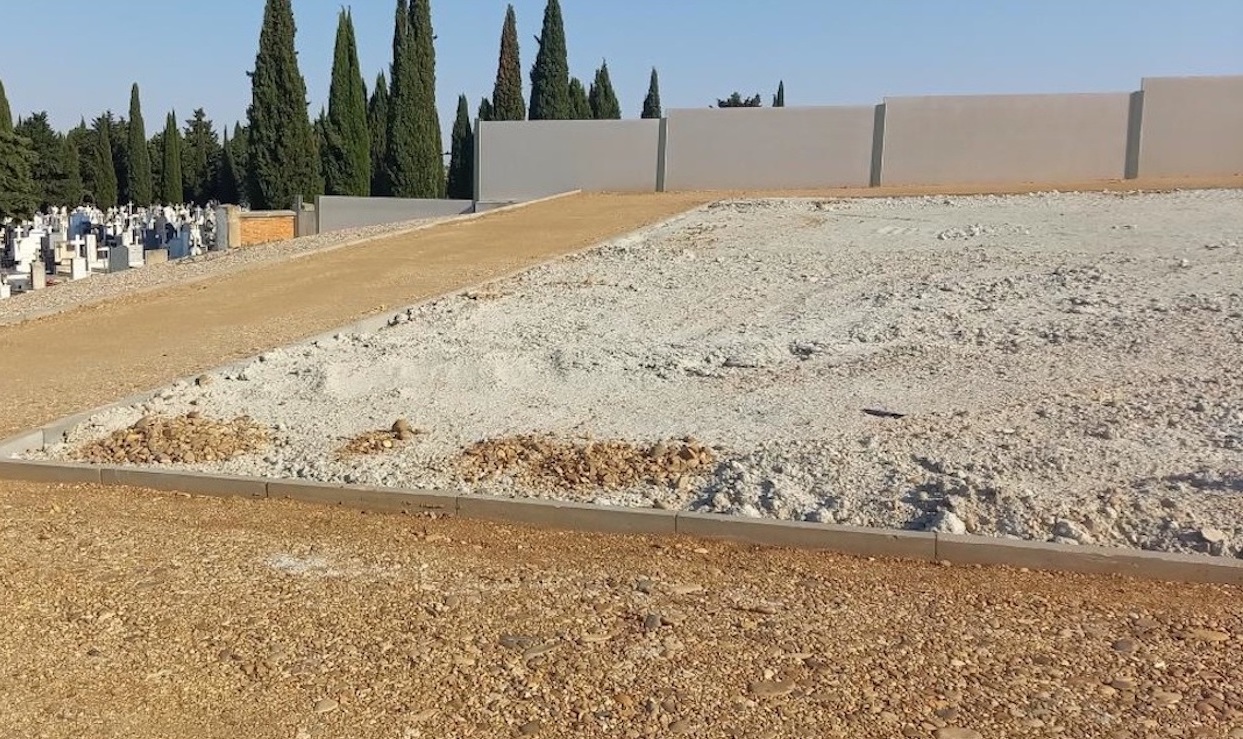 Construirán 33 sepulturas prefabricadas en el cementerio Nuestra Señora de los Ángeles de Palencia