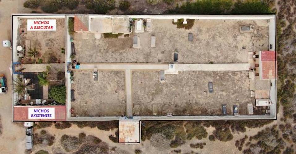 El Ayuntamiento aprueba la licitación de obras para la ampliación del cementerio de la Isla de Tabarca