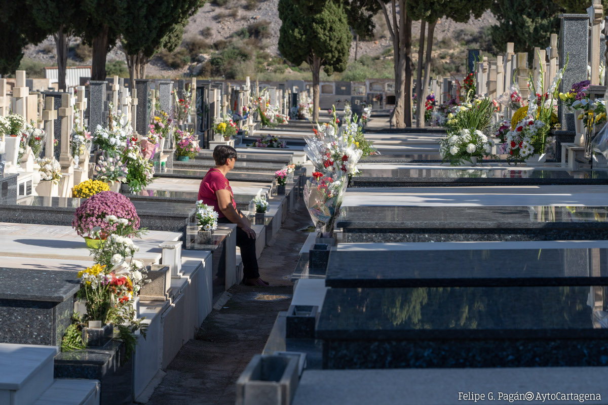 Mejoran los cementerios de San Ginés y Santa Lucía de Cartagena con una inversión cercana a los 30.000€