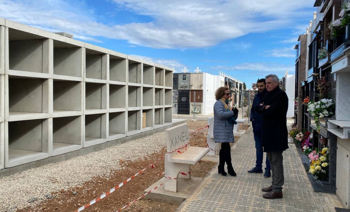 El Ayuntamiento de Amposta destina 77.000 euros en la construcción de 144 nuevos nichos