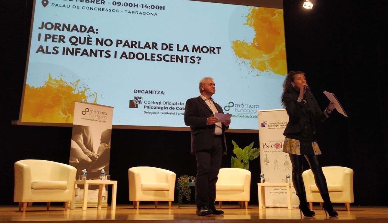 En el Palacio de Congresos de Tarragona se habló sobre ¿Cómo hablar de la muerte a niños y adolescentes?