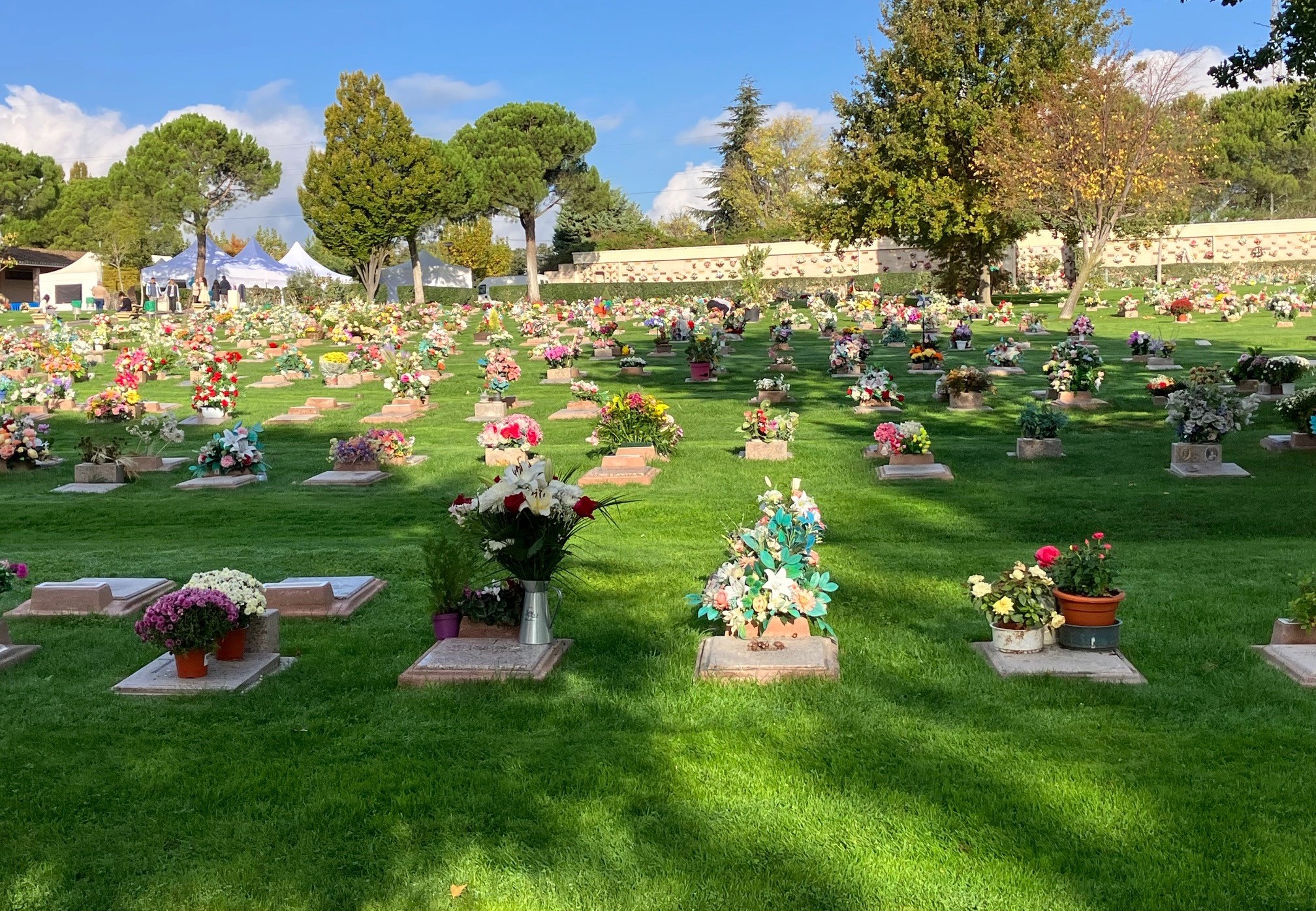 El Parque Cementerio de La Paz de Alcobendas hará una suelta de palomas en memoria de las personas fallecidas