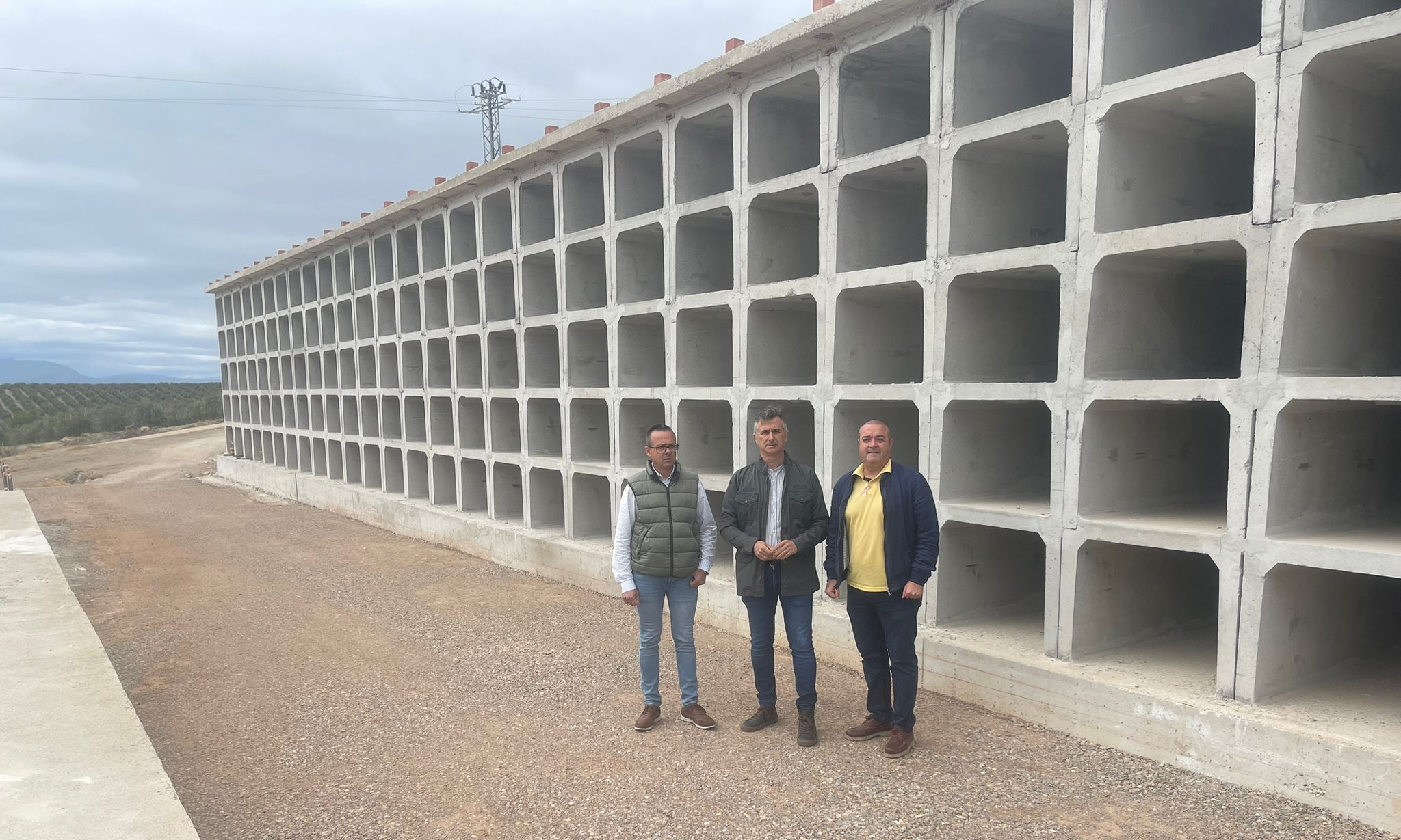 La Diputación de Jaén acomete la ampliación del cementerio de la localidad de Sabiote