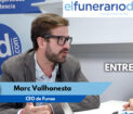 [VÍDEO] Marc Vallhonesta, CEO de Funos “Ofrecemos una funeraria de calidad a un precio más económico