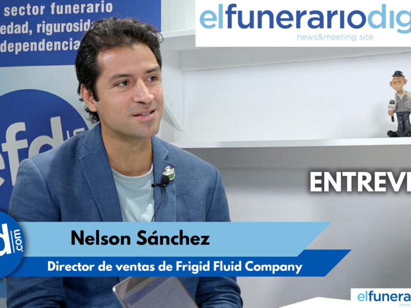 [VÍDEO] Nelson Sánchez, director de ventas de Frigid Fluid Company "tenemos productos para tanatopractores"