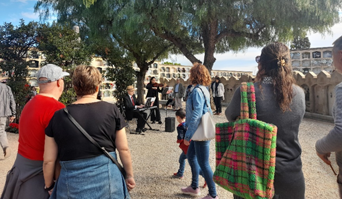 Mémora rinde homenaje a los difuntos con conciertos en los cementerios de Tarragona
