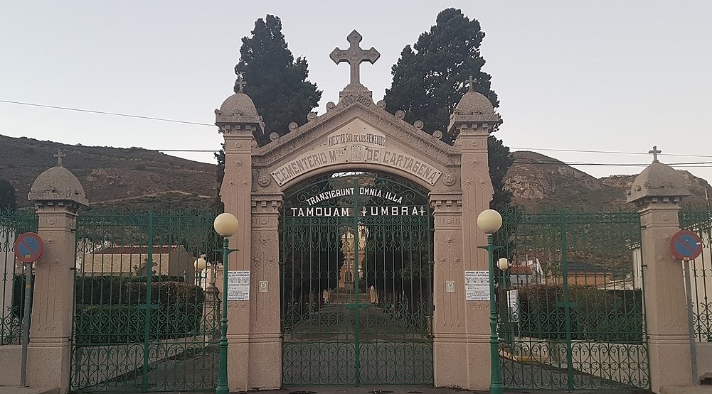 Nuevas visitas guiadas al cementerio Nuestra Señora de Los Remedios de Cartagena