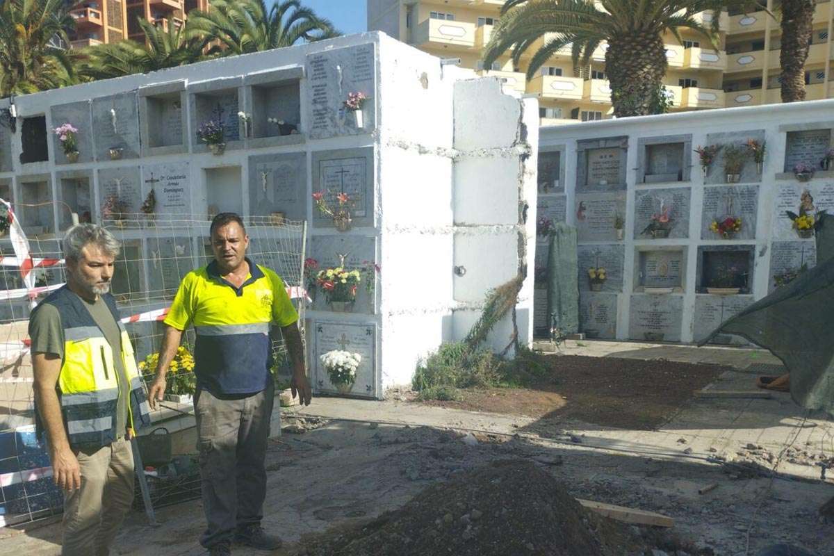 El Ayuntamiento de Puerto de la Cruz apuesta por modernizar el cementerio municipal