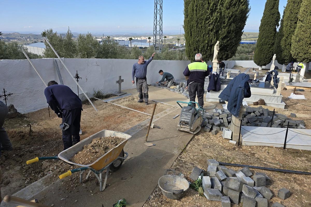 Jamilena moderniza su cementerio con una inversión de 236.000 euros