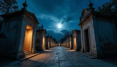 Mitos y Leyendas de Cementerios. Hoy Fuegos Fatuos: El Ballet Eterno del Cementerio de San Martín