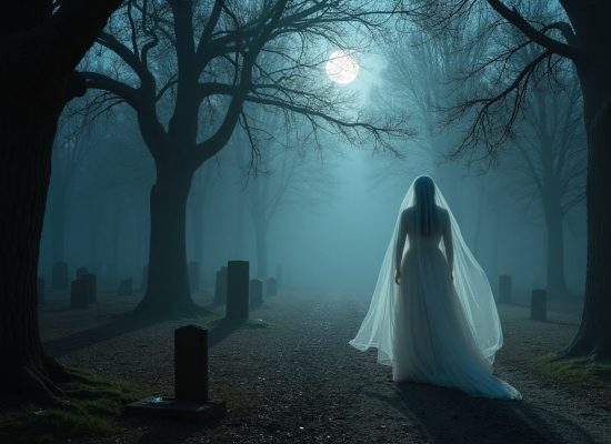 "Deseos Susurrantes: El Lamento Eterno de la Dama Blanca"