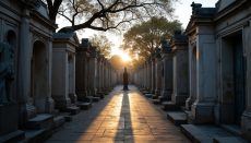 Mitos y Leyendas de Cementerios. Hoy El Eco Eterno de un Sepulturero: Trasciende en Recoleta