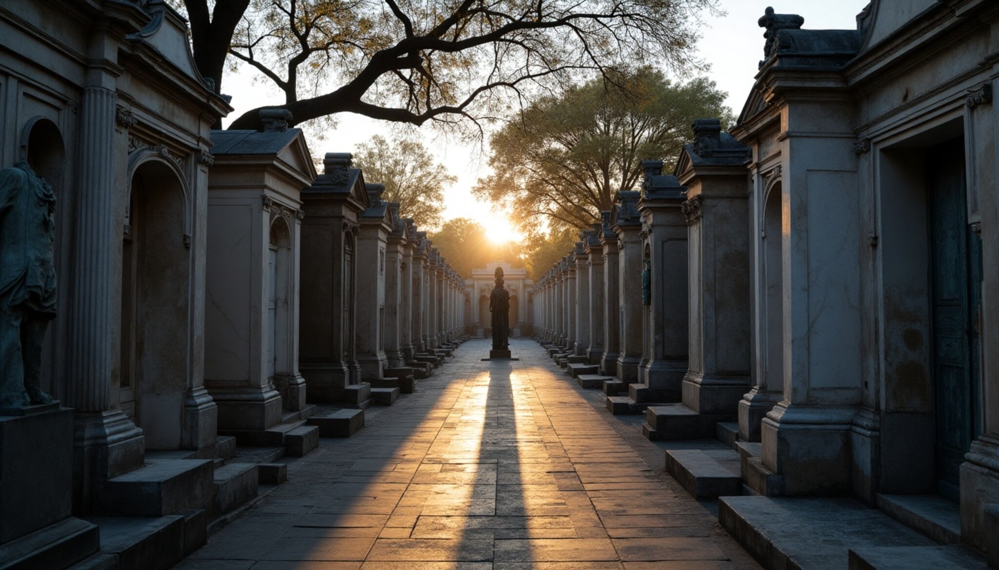 "El Eco Eterno de un Sepulturero: Trasciende en Recoleta"