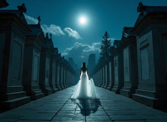 **"Ecos de Amor en la Niebla: La Eterna Danza de la Dama de Branco"**