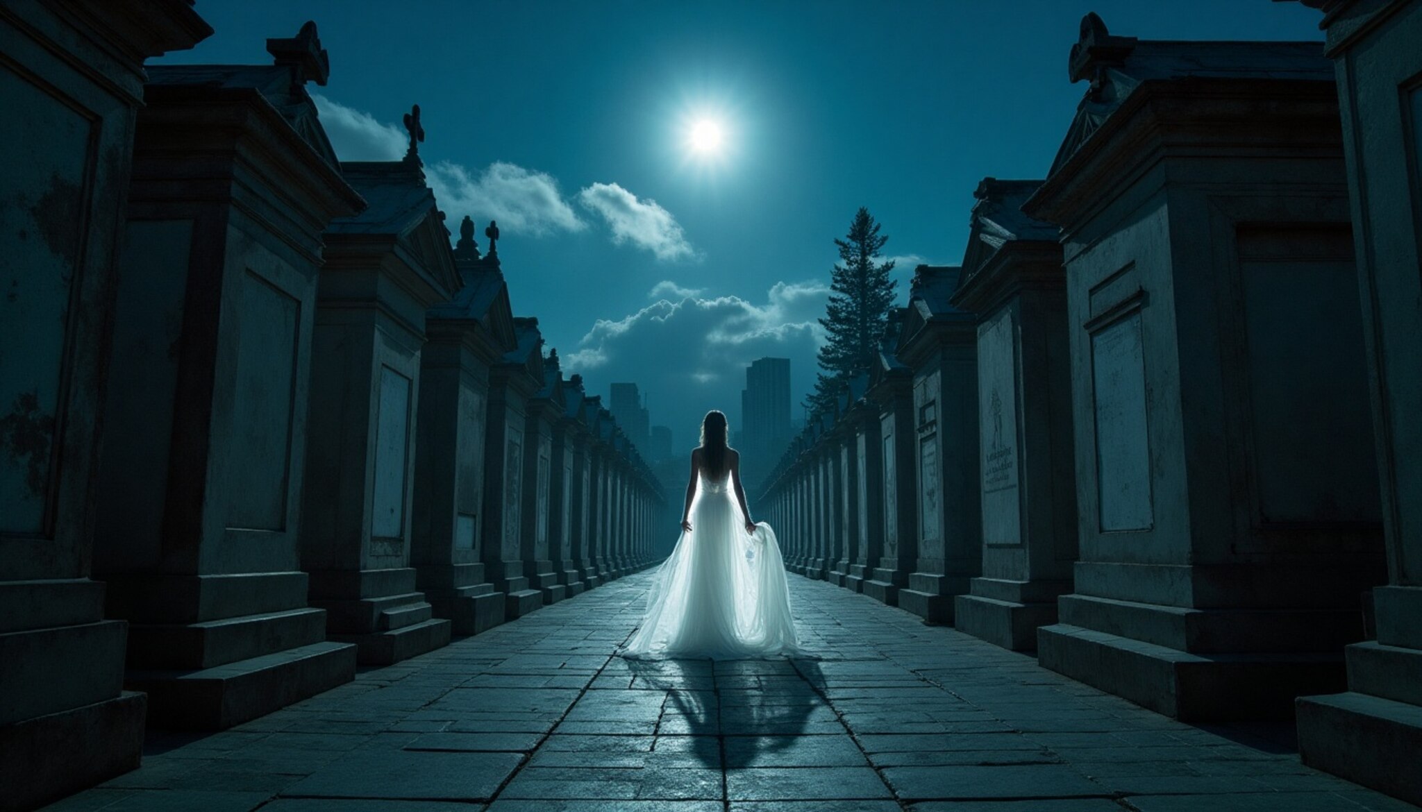**"Ecos de Amor en la Niebla: La Eterna Danza de la Dama de Branco"**