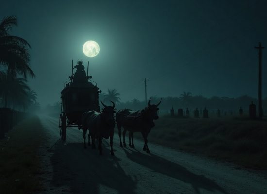 "Carreta Chillona: Ecos de Muerte y Vida en la Oscuridad"
