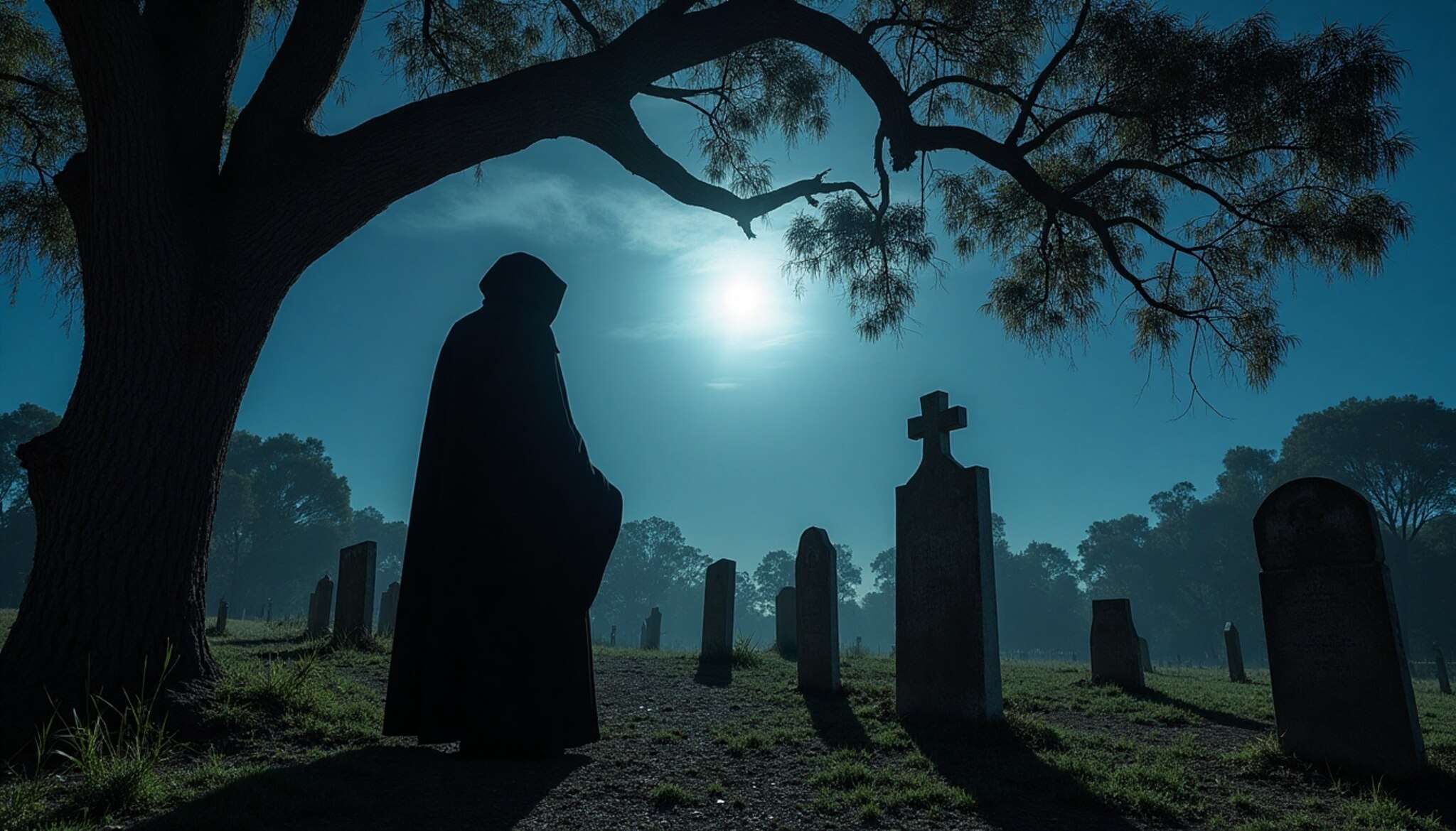 "Sombras de Kapunda: El Murmullo Eterno del Monje Negro"