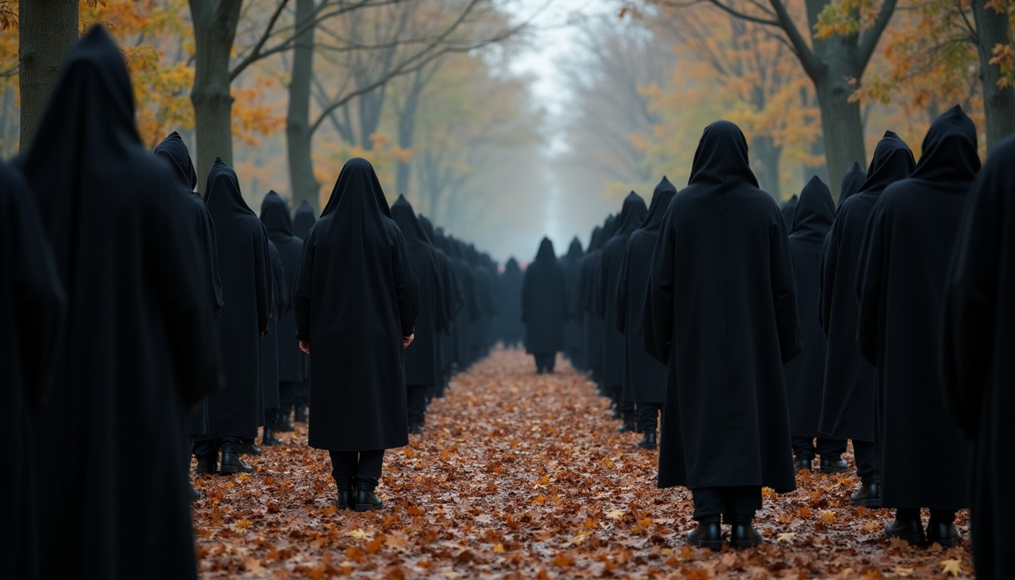 El simbolismo del color negro en los funerales