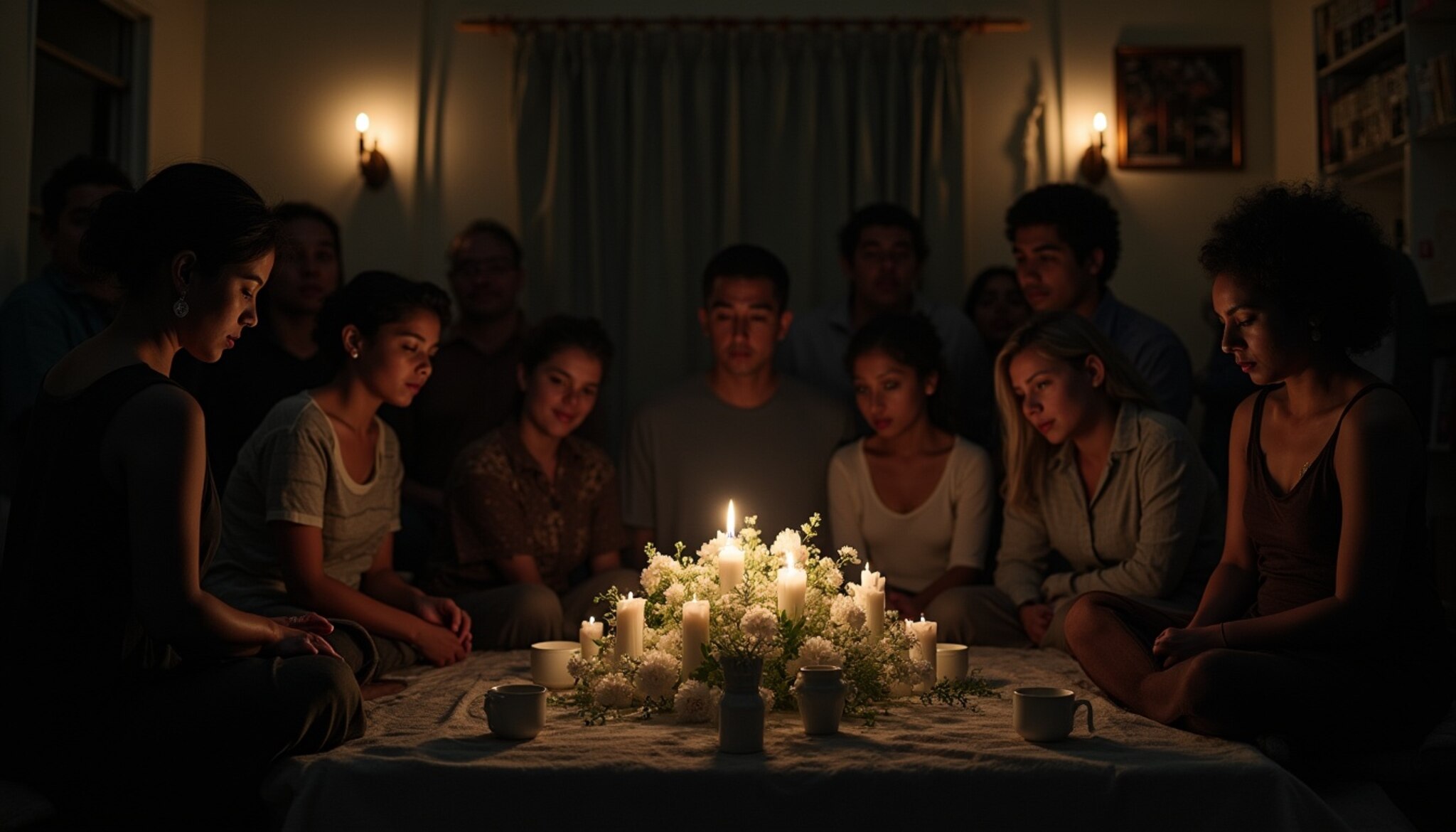 ¿Por qué no se deben barrer los pies en un velorio?