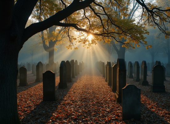 ¿Qué energías se acumulan en un cementerio?