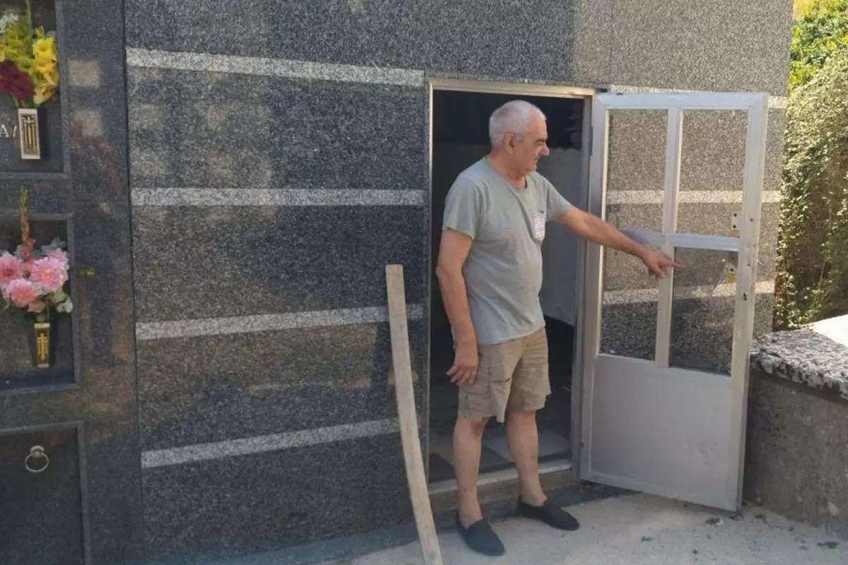 La tragedia de un panteón en O Barco: una historia de vandalismo y desesperación