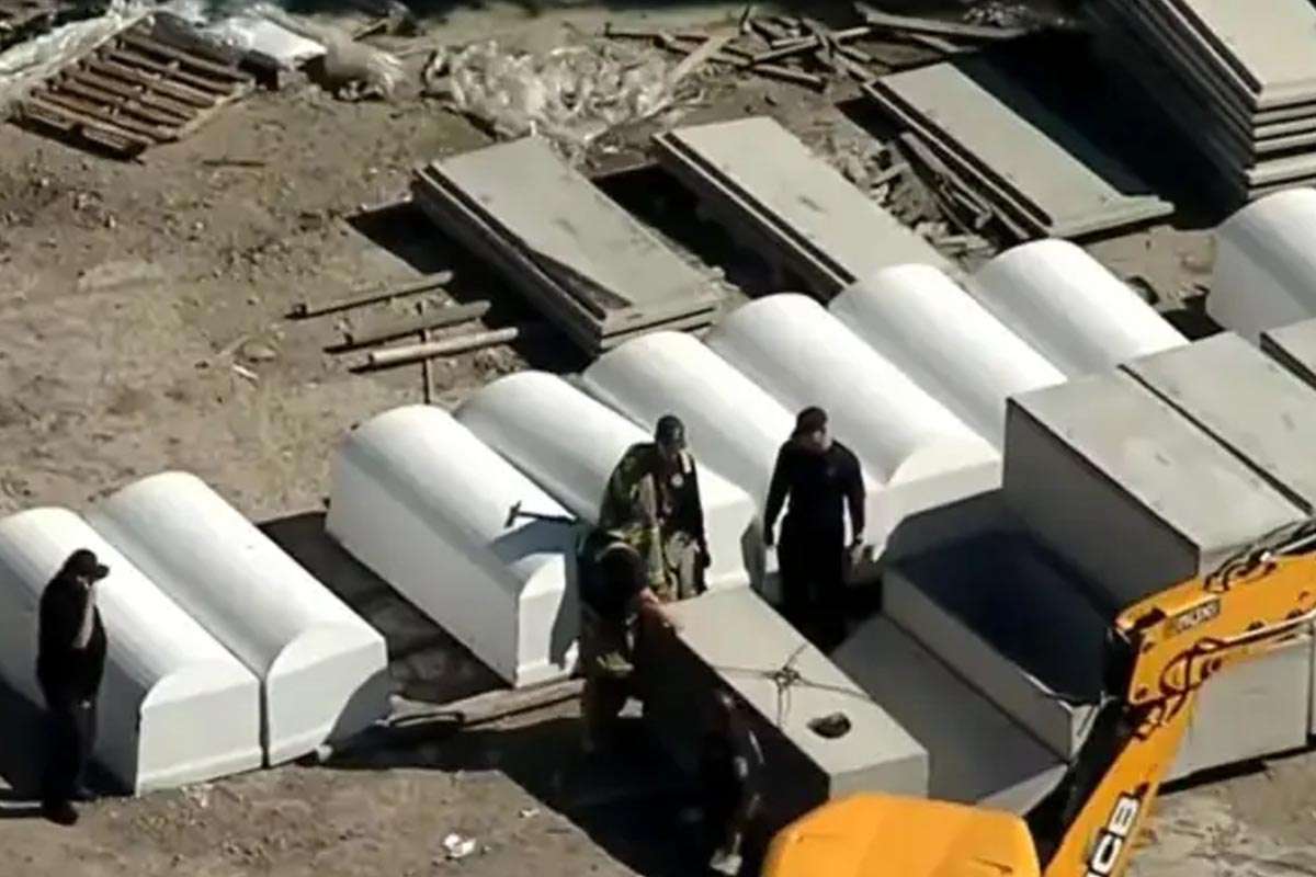 Tragedia en Dallas: un trabajador pierde la vida tras ser aplastado por una bóveda funeraria