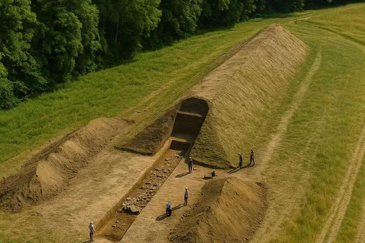 Descubren en Polonia estructuras funerarias más antiguas que las pirámides de Egipto