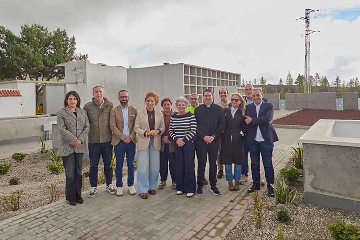 Vilaflor inaugura ampliación de su cementerio con nuevos nichos y columbarios
