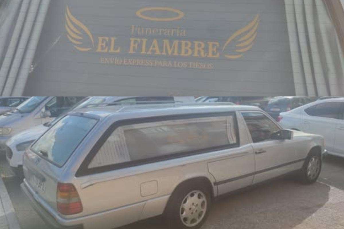 El fenómeno viral de un coche fúnebre en Petrer
