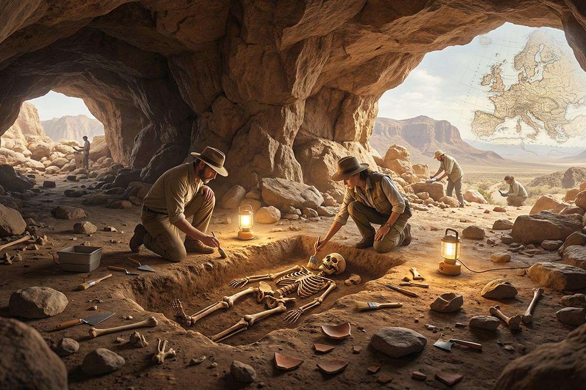 Rituales funerarios prehistóricos: el vínculo entre neandertales y Homo sapiens