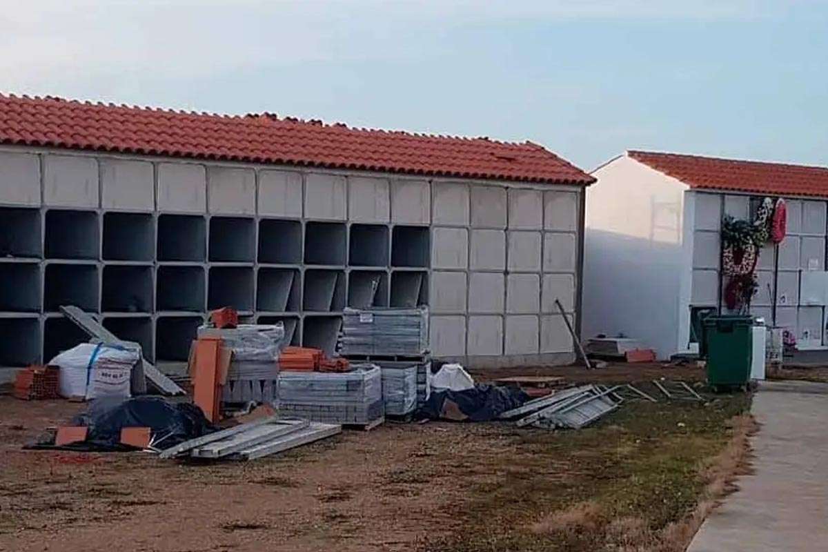 Montijo apuesta por la modernización con 200 nuevos nichos en su cementerio