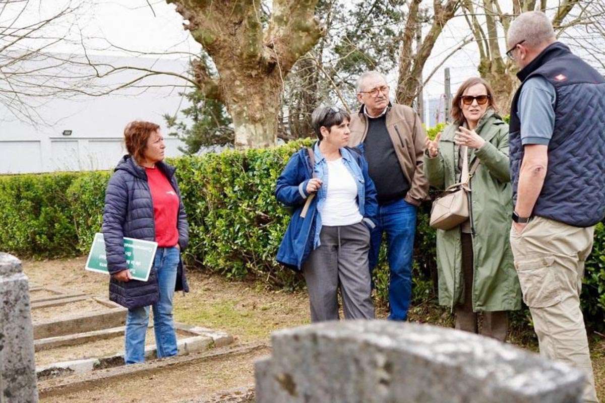 Vilagarcía y la Commonwealth se unen de nuevo para preservar el Cementerio de los Ingleses