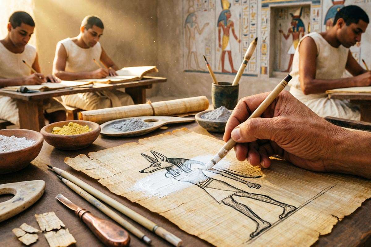 Un papiro funerario de 3.300 años revela cómo corregían errores los antiguos egipcios