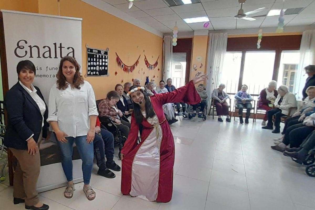 Cuentacuentos sobre Sant Jordi llena de magia y conexión a nuestros mayores