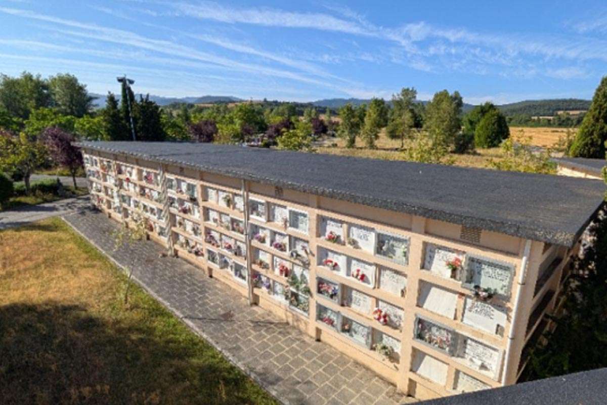 Avanza la mejora de nichos en el cementerio El Salvador de Vitoria-Gasteiz