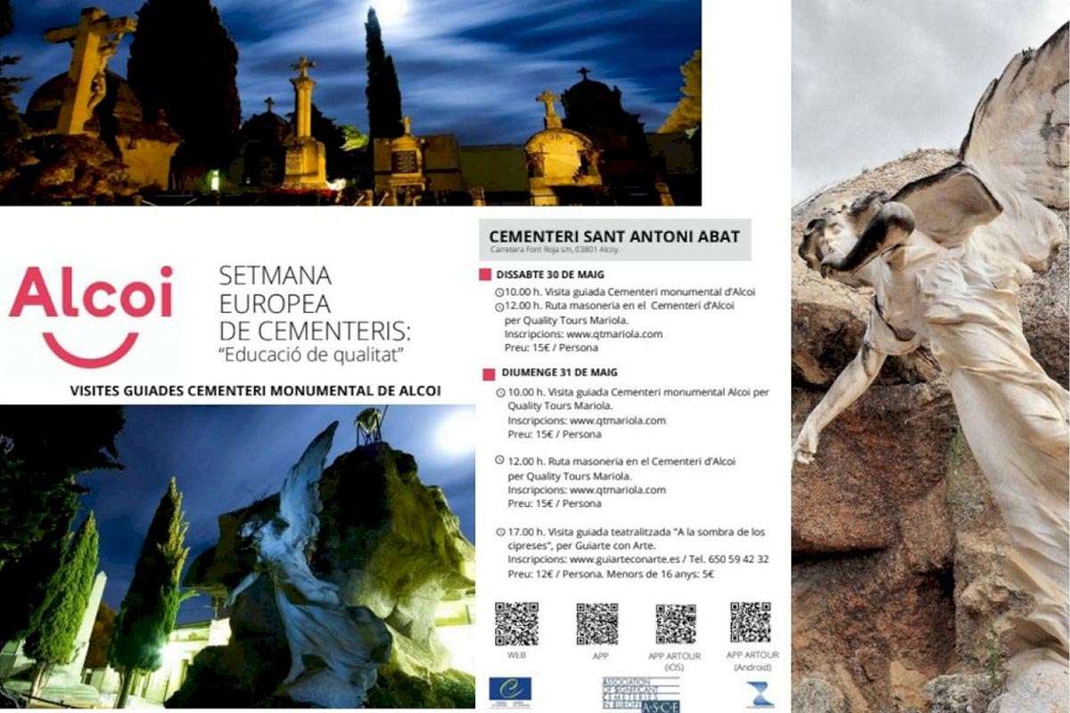 Alcoy celebra su patrimonio cultural en la Semana Europea de los Cementerios Significativos