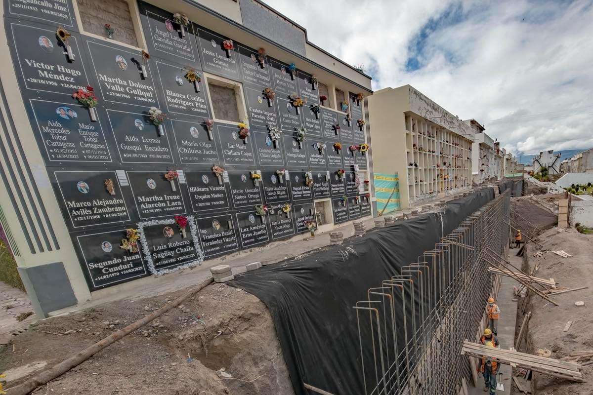 Riobamba amplía su cementerio municipal para atender la creciente demanda