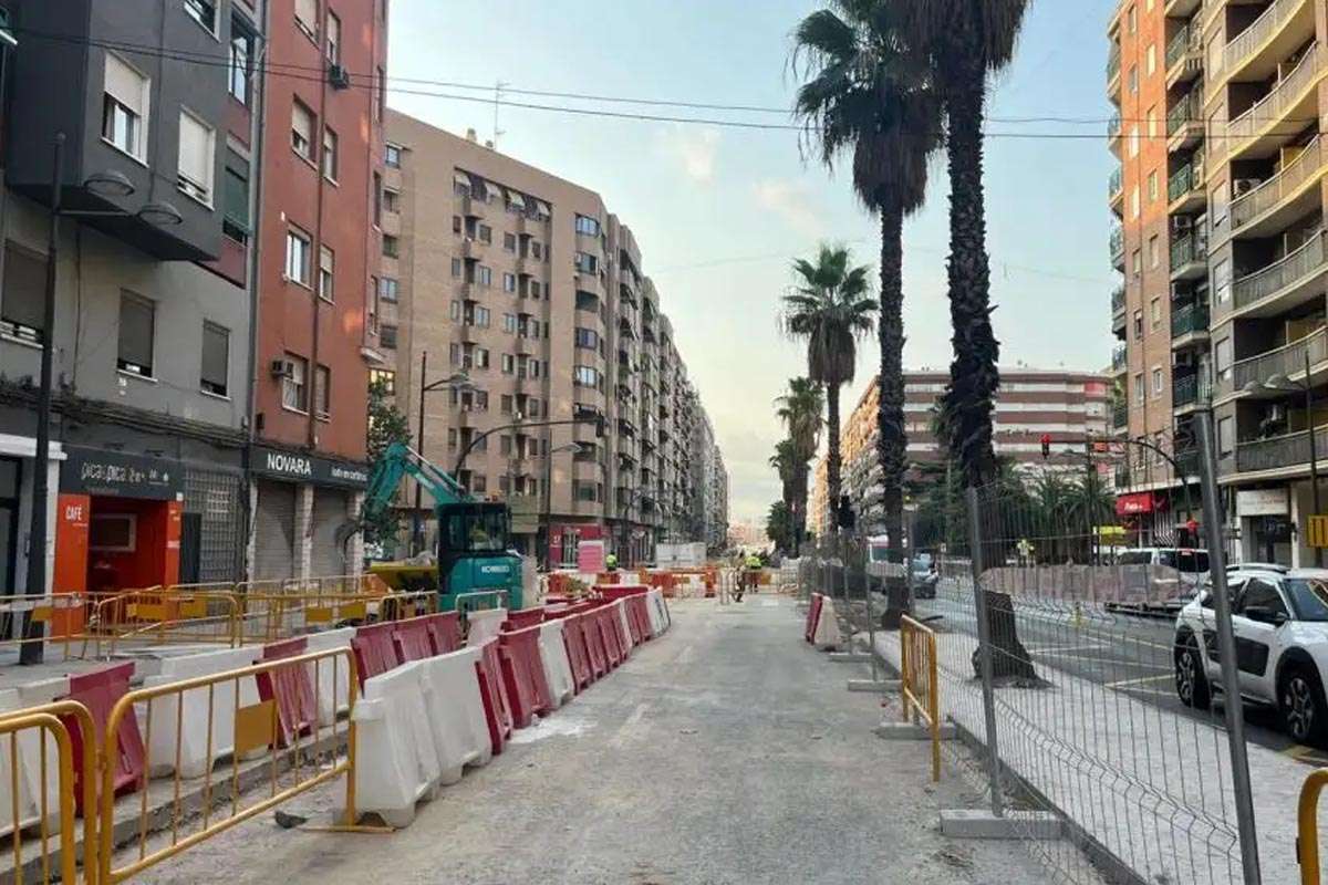 Descubrimiento de restos humanos de los siglos XVII o XVIII en obras de Valencia