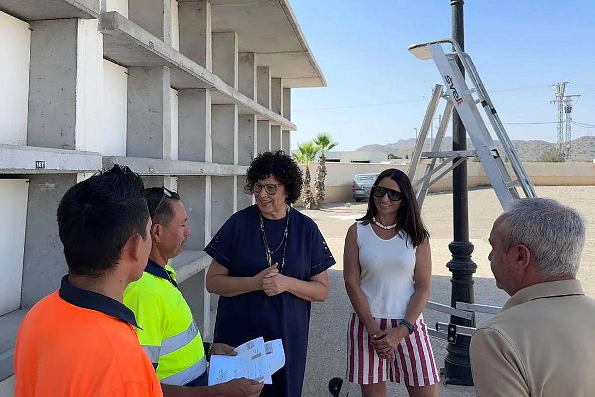 Puerto Lumbreras amplía su cementerio para dar respuesta a las necesidades futuras