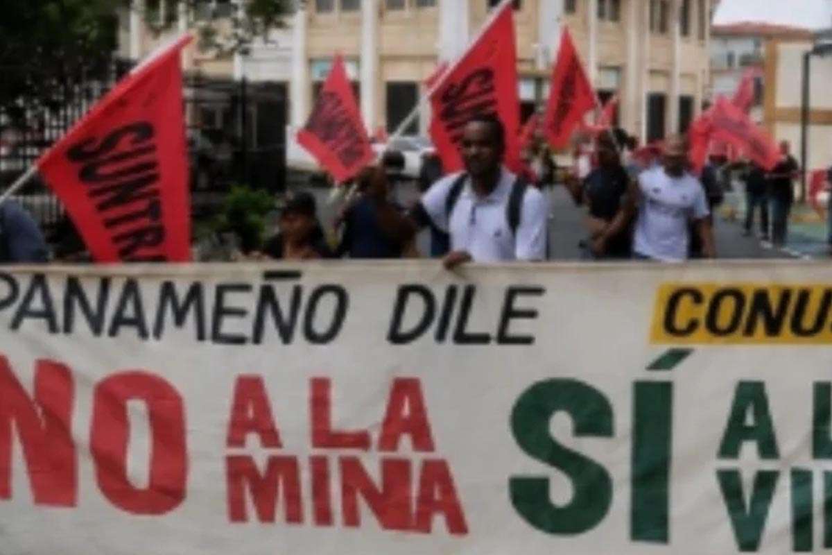Campesinos panameños se levantan contra el embalse del Canal y el cierre de cementerios