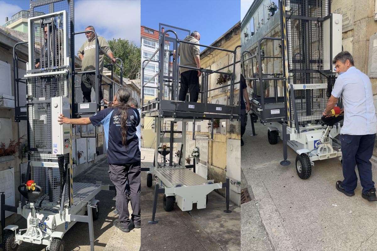 Innovación y seguridad: San Amaro moderniza su flota de portaferetros