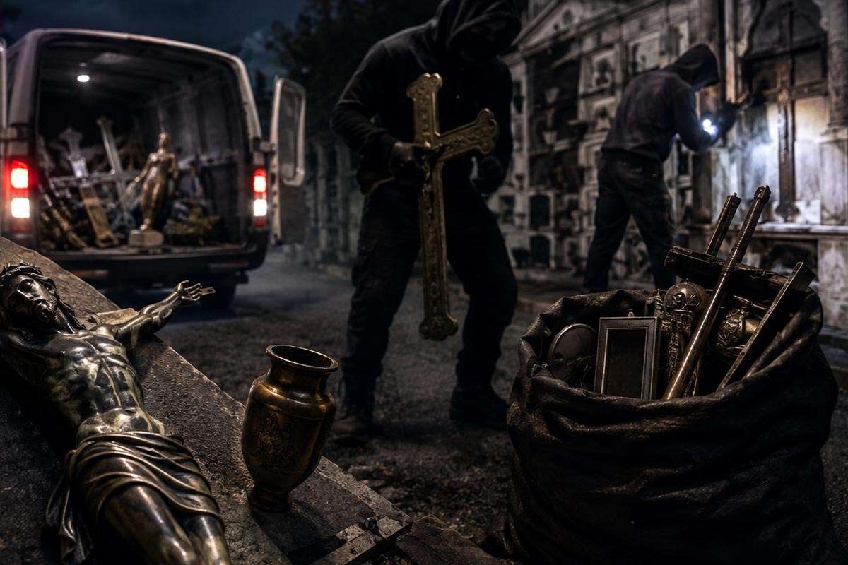 Alerta en los cementerios vascos: el saqueo de tumbas se intensifica