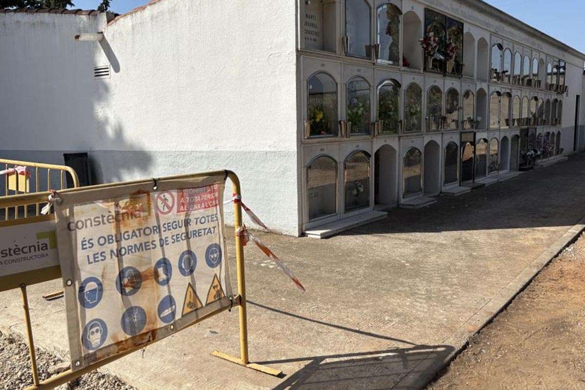 El Morell emprende una transformación total de su cementerio municipal