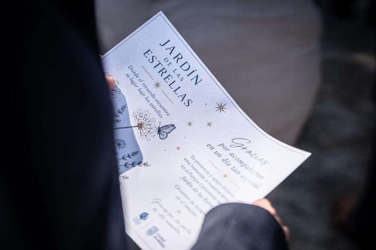 Málaga abre un espacio para el duelo perinatal en su cementerio
