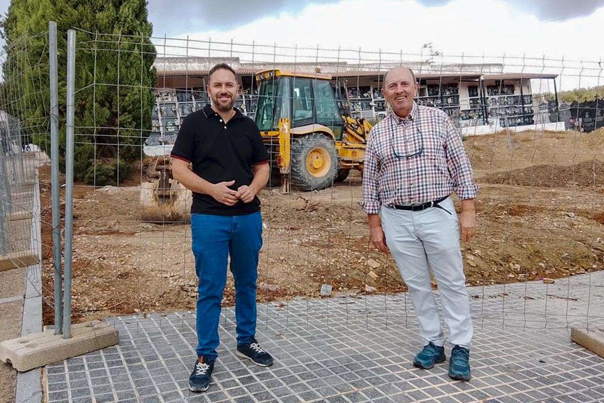 Aguilar de la Frontera amplía su cementerio con 256 nuevos nichos