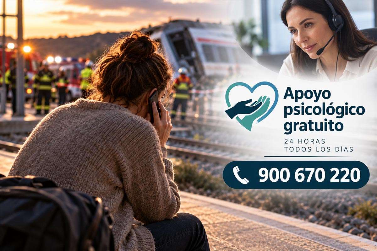 Meridiano Seguros ofrece atención psicológica gratuita las 24 horas a los afectados por el accidente de Toledo
